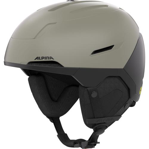Alpina Versatile Mips Skihelm - moon-grey matt